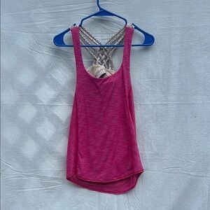 Lululemon Pink Sleeveless Top
